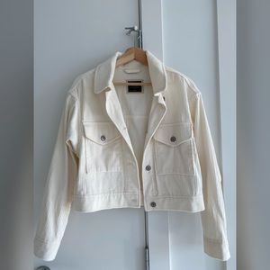 Abercrombie & Fitch | Cropped Corduroy Jacket